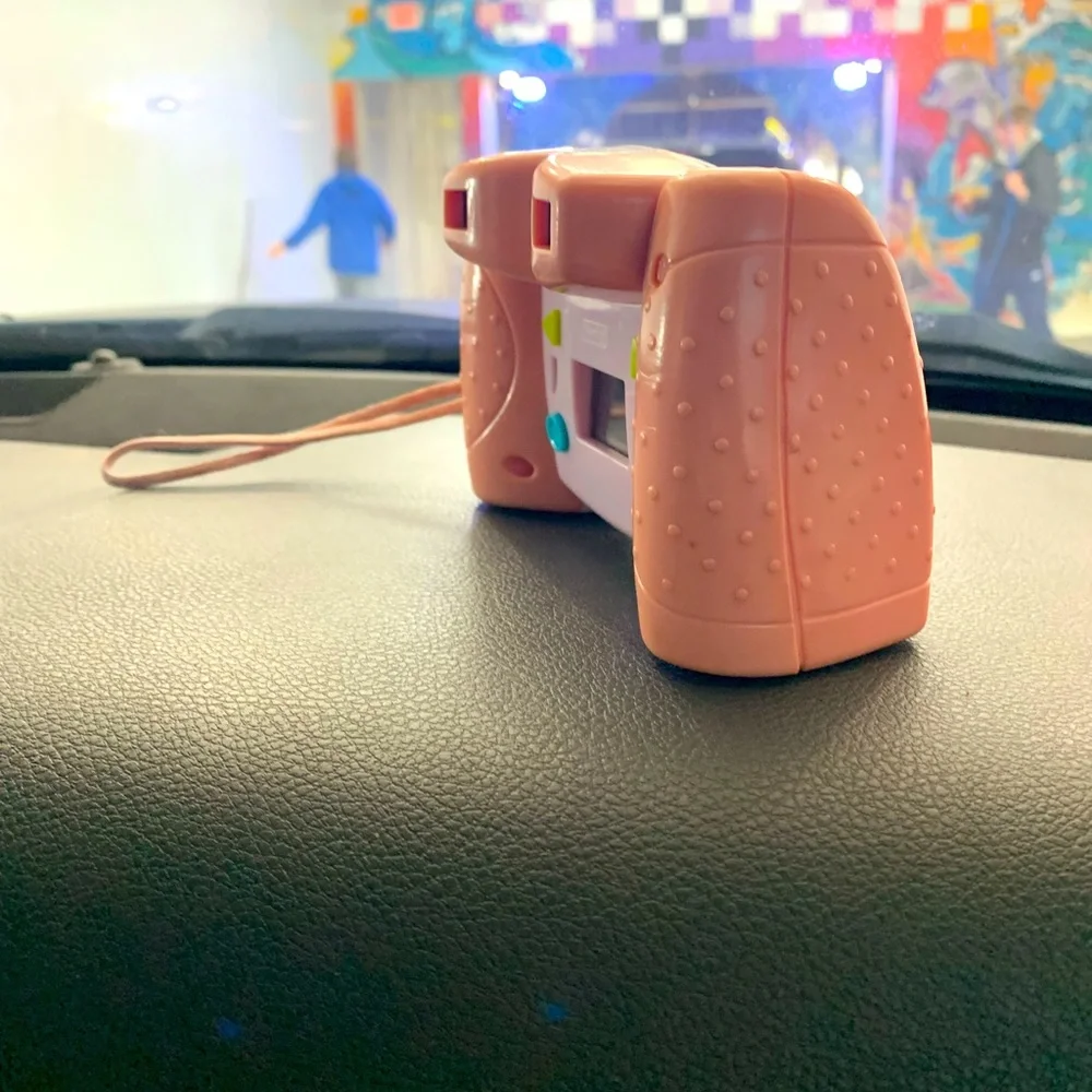 Fisher Price | Pink & White Kid Touch Digital Camera Child Practice Photography